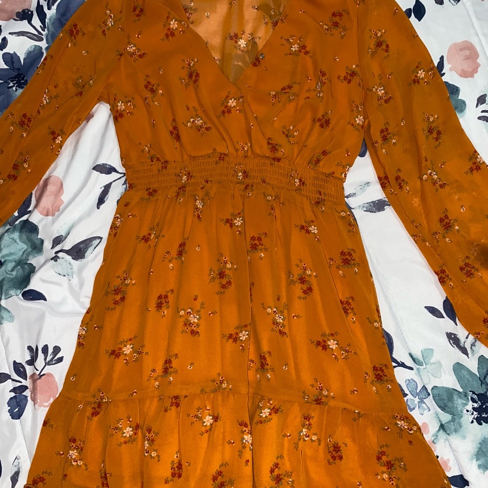 flowered dress